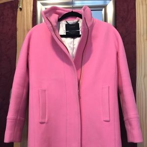 J Crew Nello Gori Stadium Cloth Wool 0 Pink